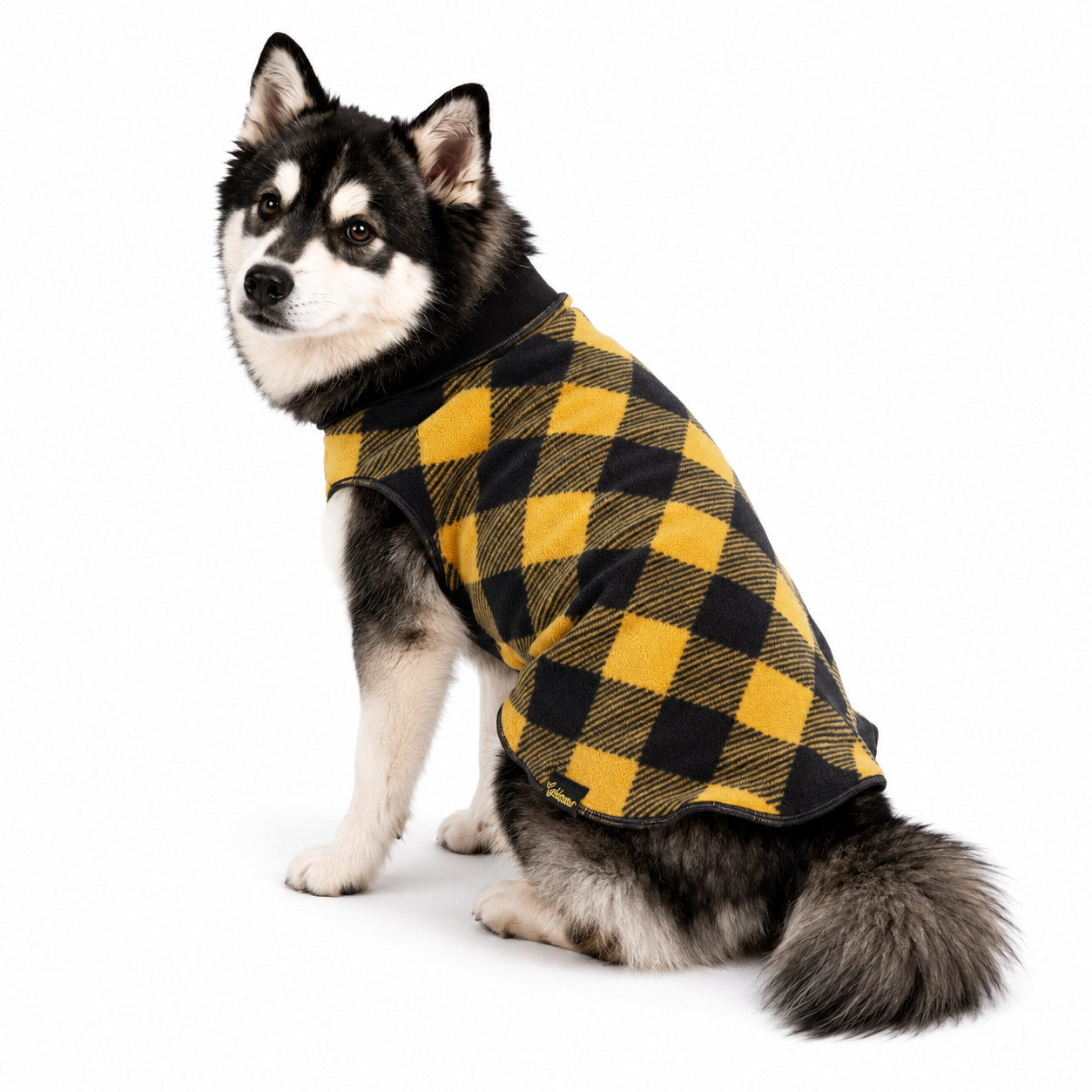 Buffalo Check Double Fleece Vest